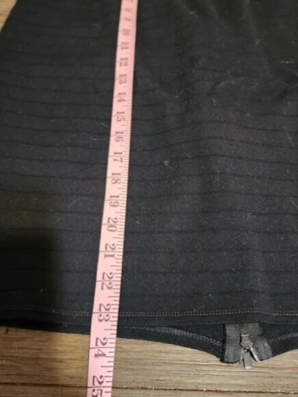 * Halogen Black Pencil Skirt Size 8 Career Office Wear As Is
